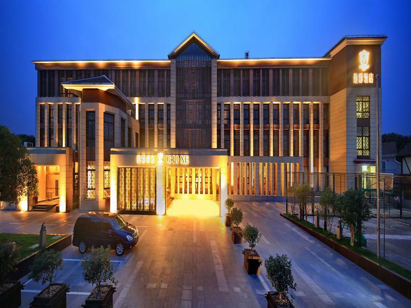 Fondney Hotel Shanghai Necc Hongqiao Airport T2 Exteriör bild